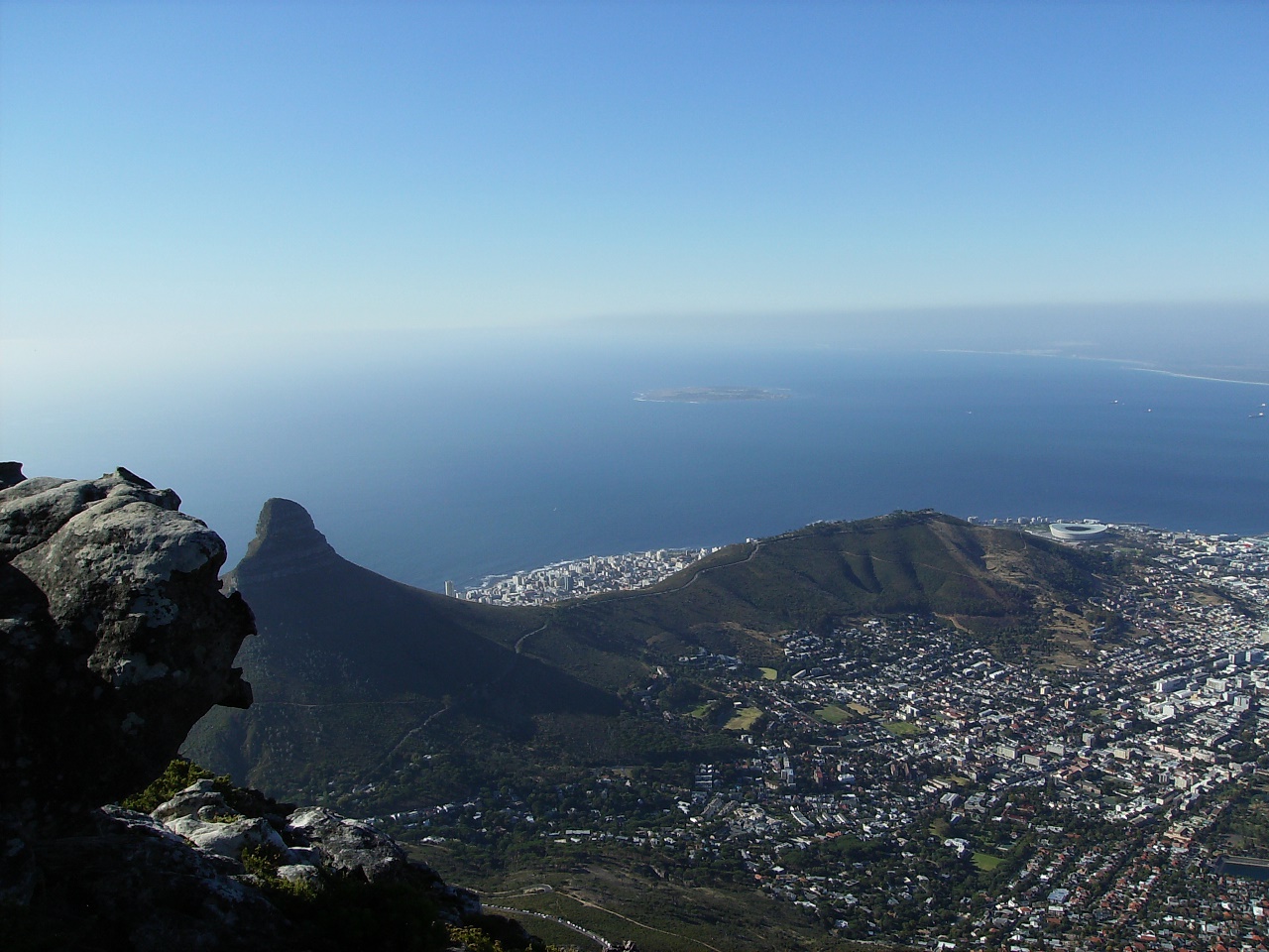 View from Table Mountain / Gezicht van de Tafelberg